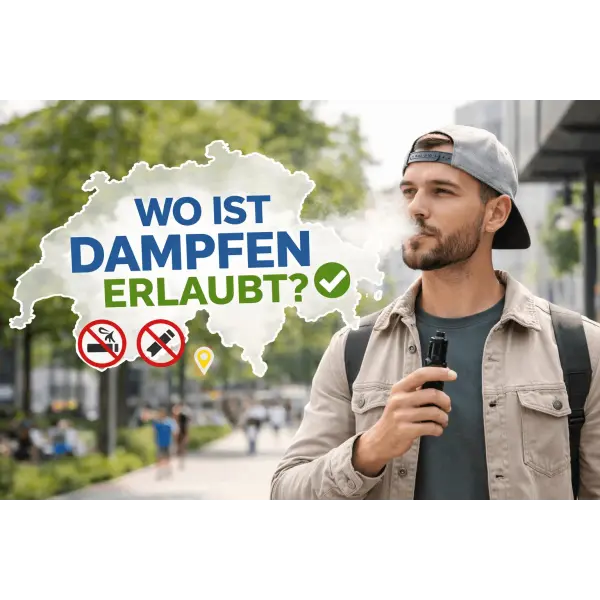 Wo ist Dampfen in der Schweiz erlaubt – und wo nicht? - Wo ist Dampfen in der Schweiz erlaubt? | Regeln & Übersicht