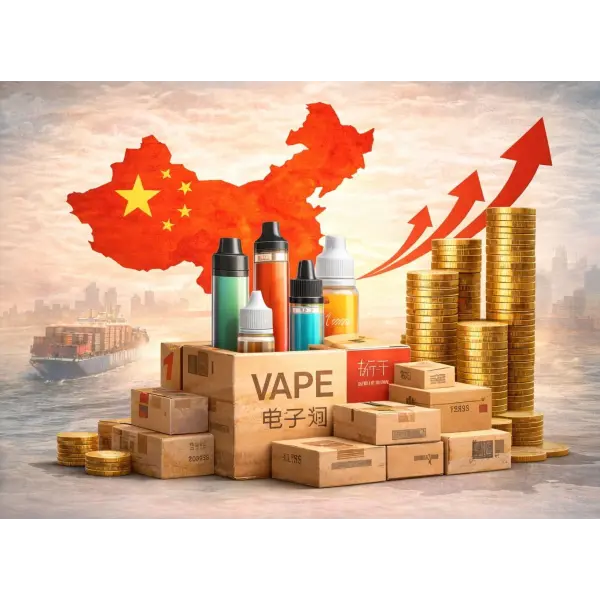Chinas Steuerreform betrifft E-Zigaretten und Liquids - Chinas Steuerreform: Auswirkungen auf E-Zigaretten ab 2026
