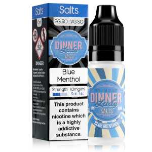 Dinner Lady Salt Nic - Blue Menthol